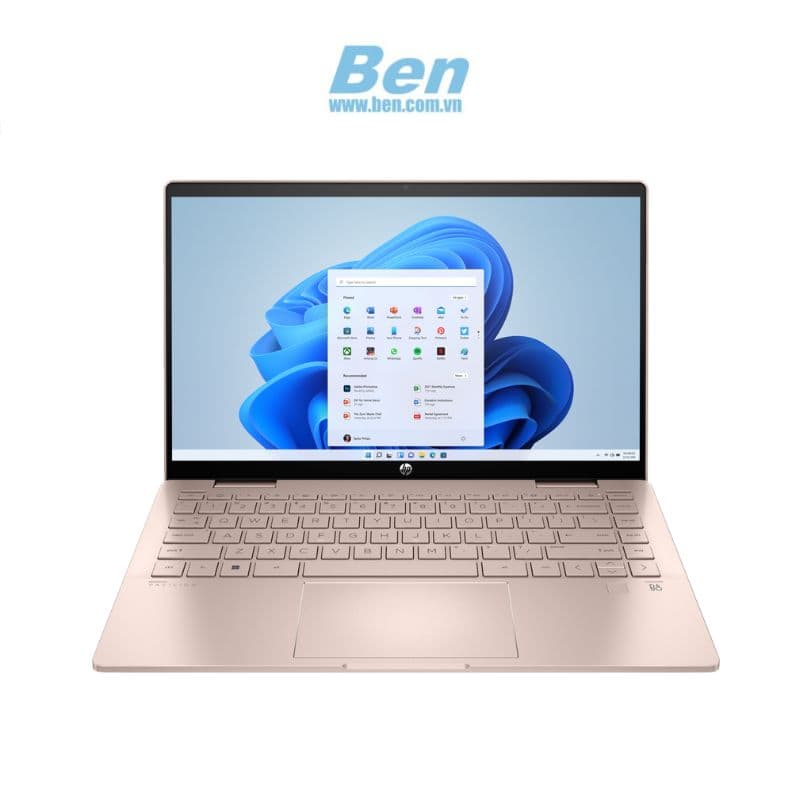 Laptop HP Pavilion X360 14-ek2027TU ( 9Z2V9PA ) | Vàng | Intel Core 7 150U | Ram 16GB | 512GSSD | Intel | 14 inch FHD (1920 x 1080) | Windows 11 Home