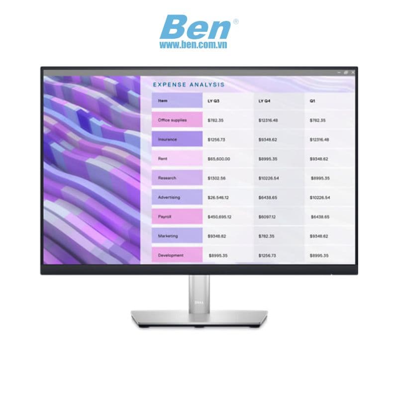 Màn hình máy tính DELL P2423 | Đen | 24 inch WUXGA LED | IPS | HDMI | DP | DVI | VGA | USB | 3Yrs