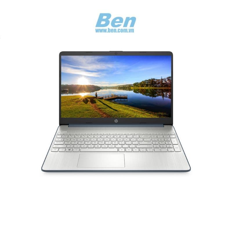 Laptop HP 15s-fq5228TU ( 8U240PA ) | Spruce Blue | Intel Core i3-1215U | RAM 8GB | 512GB SSD | Intel UHD Graphics | 15.6 inch FHD | 3 Cell | Win 11 H