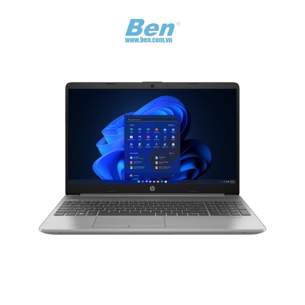 Laptop HP 250 G9 ( 9Q905AT ) | Bạc | i3-1215U | 8GB RAM | 512GB SSD | 15.6 inch FHD | Intel Graphics | 3 Cell | WF+BT | Win 11 Home | Fingerprint | 1