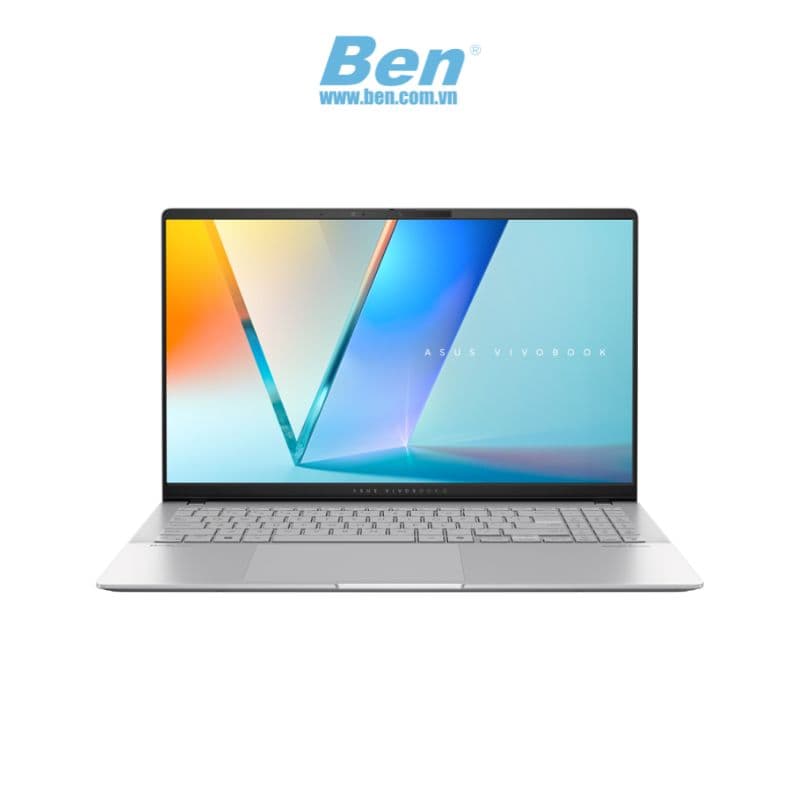 Laptop Asus Vivobook S 15 S5507QA-MA090WS | Bạc | Snapdragon X Elite X1E | RAM 32GB | 1TB SSD | Qualcomm Adreno Graphics | 15.6 Inch 3K OLED 120Hz | 