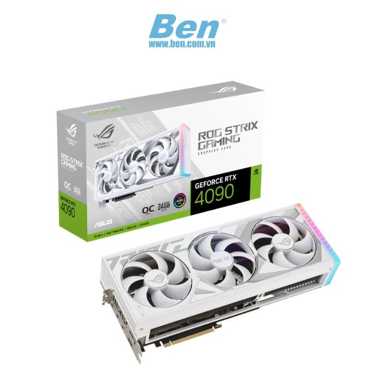VGA Asus ROG Strix RTX 4090 OC 24G GDDR6X (STRIX-RTX4090-O24G-GAMING )