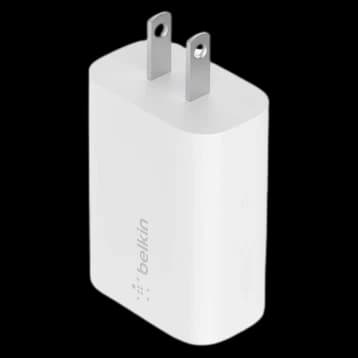 Củ sạc nhanh Belkin 25W USB-C chuẩn PD/PPS 1 cổng - Chính Hãng