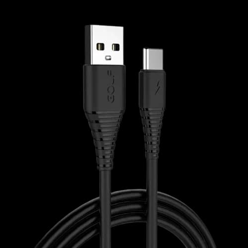 Cáp Golf USB-A to Type-C sạc nhanh 3A GC-64T 1M - Chính hãng