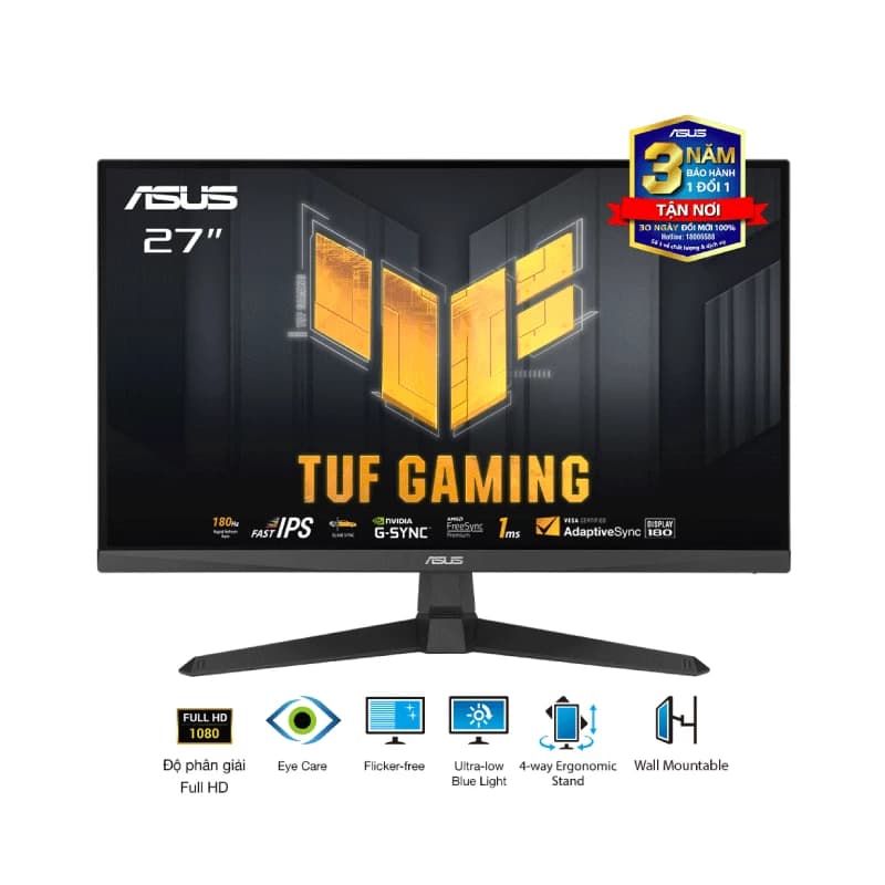 Màn hình ASUS TUF Gaming VG279Q3A (27"/FHD/IPS/180Hz)
