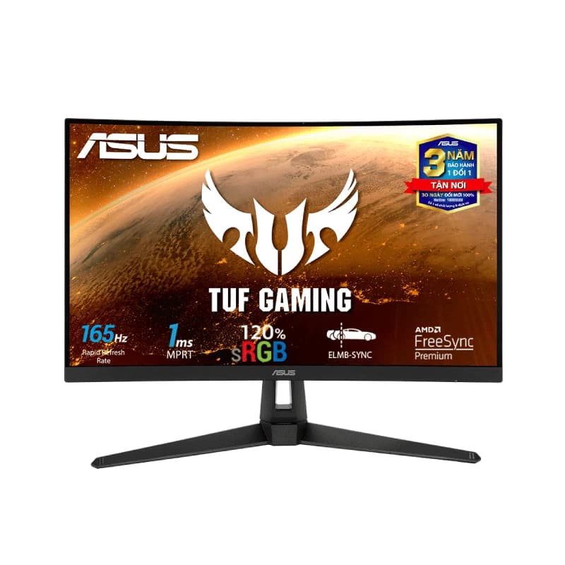 Màn hình ASUS TUF GAMING VG27VH1B (27"/FHD/VA/144Hz/2 loa)