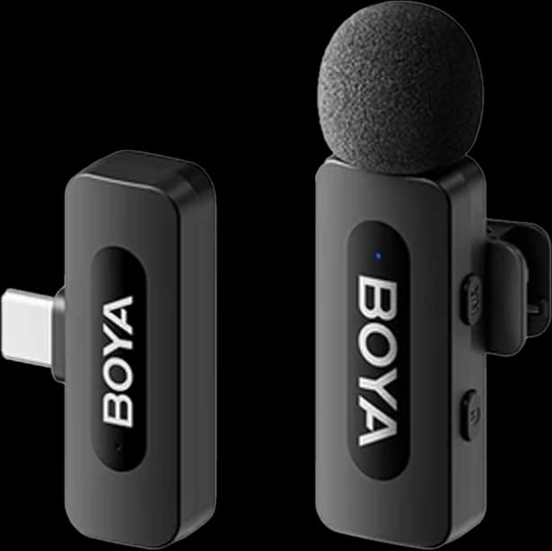 Microphone thu âm không dây Boya BY-V10 V2.0 (TypeC, 1 Mic)