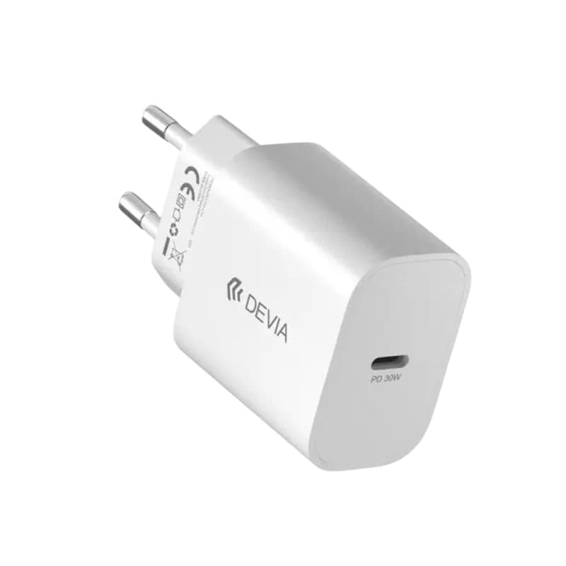 Củ sạc nhanh Devia PD 30W GaN Smart Series EU, RCE-3005CL