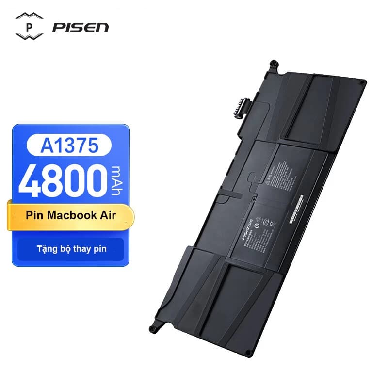 Pin sạc PISEN TP-PC-A1375 Macbook Air (2010)