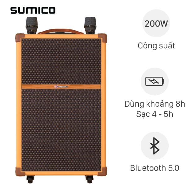 Loa kéo Sumico Touring 10 200W