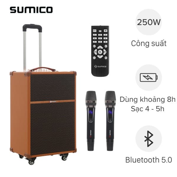 Loa kéo Sumico Touring 12 250W