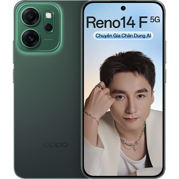 OPPO Reno14 F 5G 8GB/256GB Xanh dương/Xanh lá