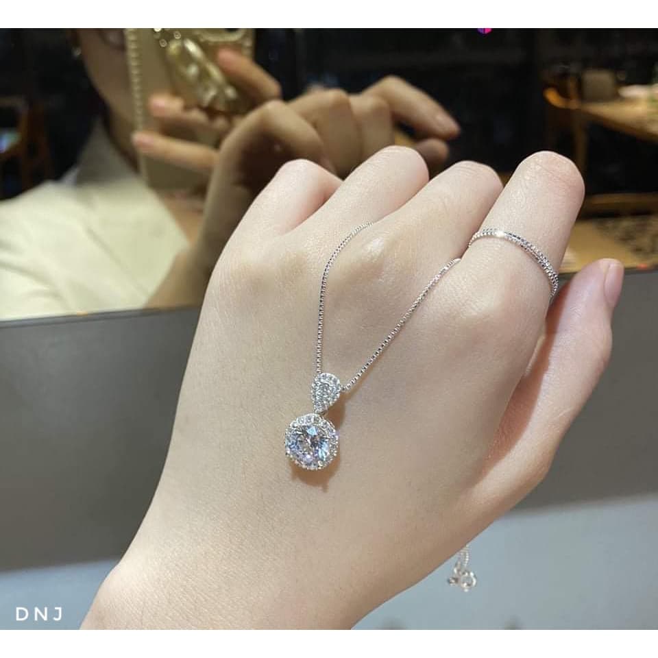 Dây chuyền nữ - dây chuyền bạc ý 925 - kiểu dáng dẽ đeo - phù hợp mọi chị em