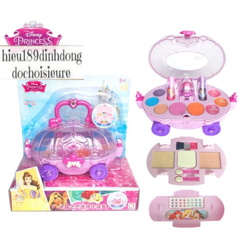 Hộp trang điểm thật cho búp bê loại đẹp điệu đà (ảnh thật)