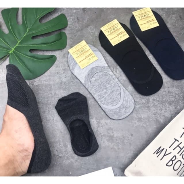 tất nam đi giày lười