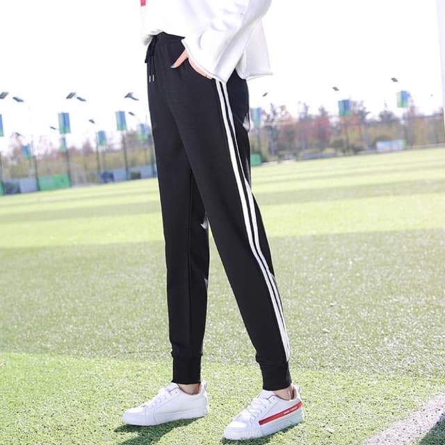Quần jogger nữ 💖FREESHIP💖 quần 2 sọc bo - mã DC-TB