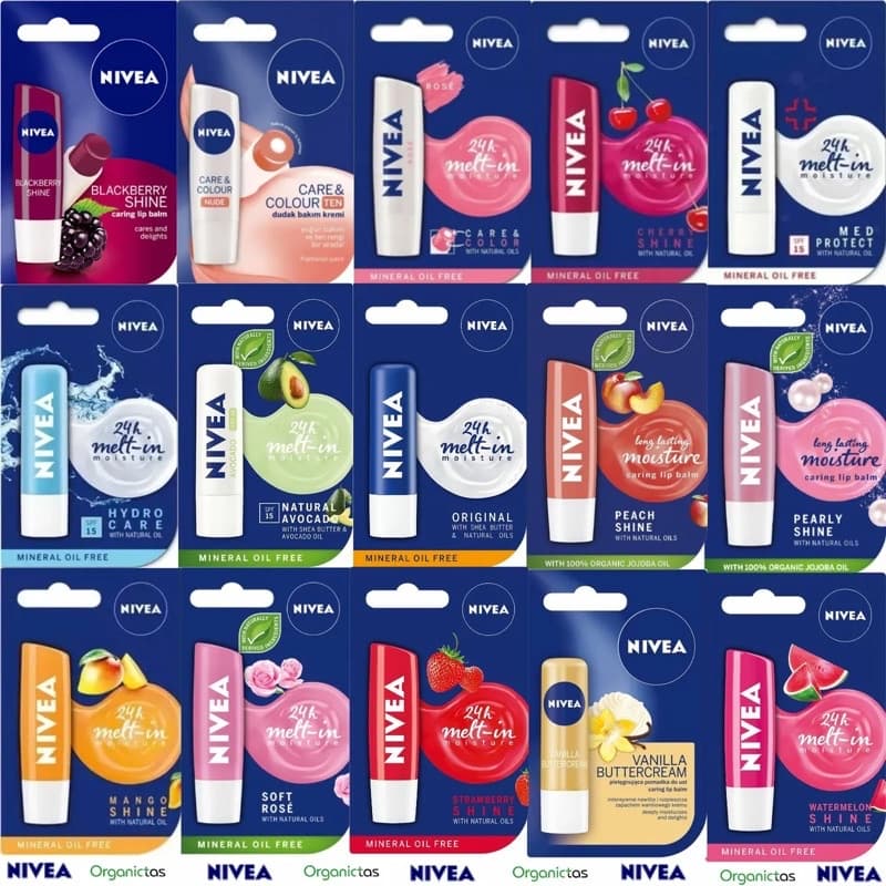 [Bill Úc] Son dưỡng môi Nivea Lip Care 4.8g
