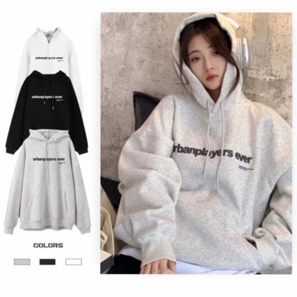 Áo Hoodie Nỉ cotton URBAN Form Rộng Unisex Mũ Trùm 2 Lớp - Áo Hoodie Nam Nữ  Dáng Oversize UT