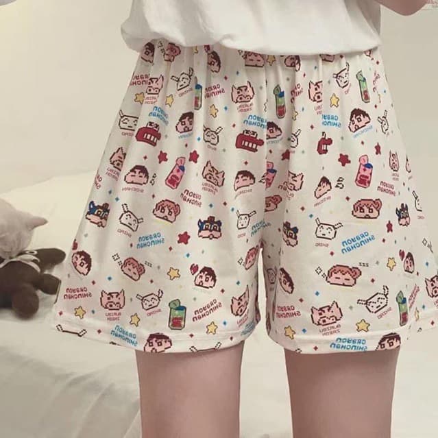 Quần Đùi Nữ Chất Thun Cotton Các Hình Xinh