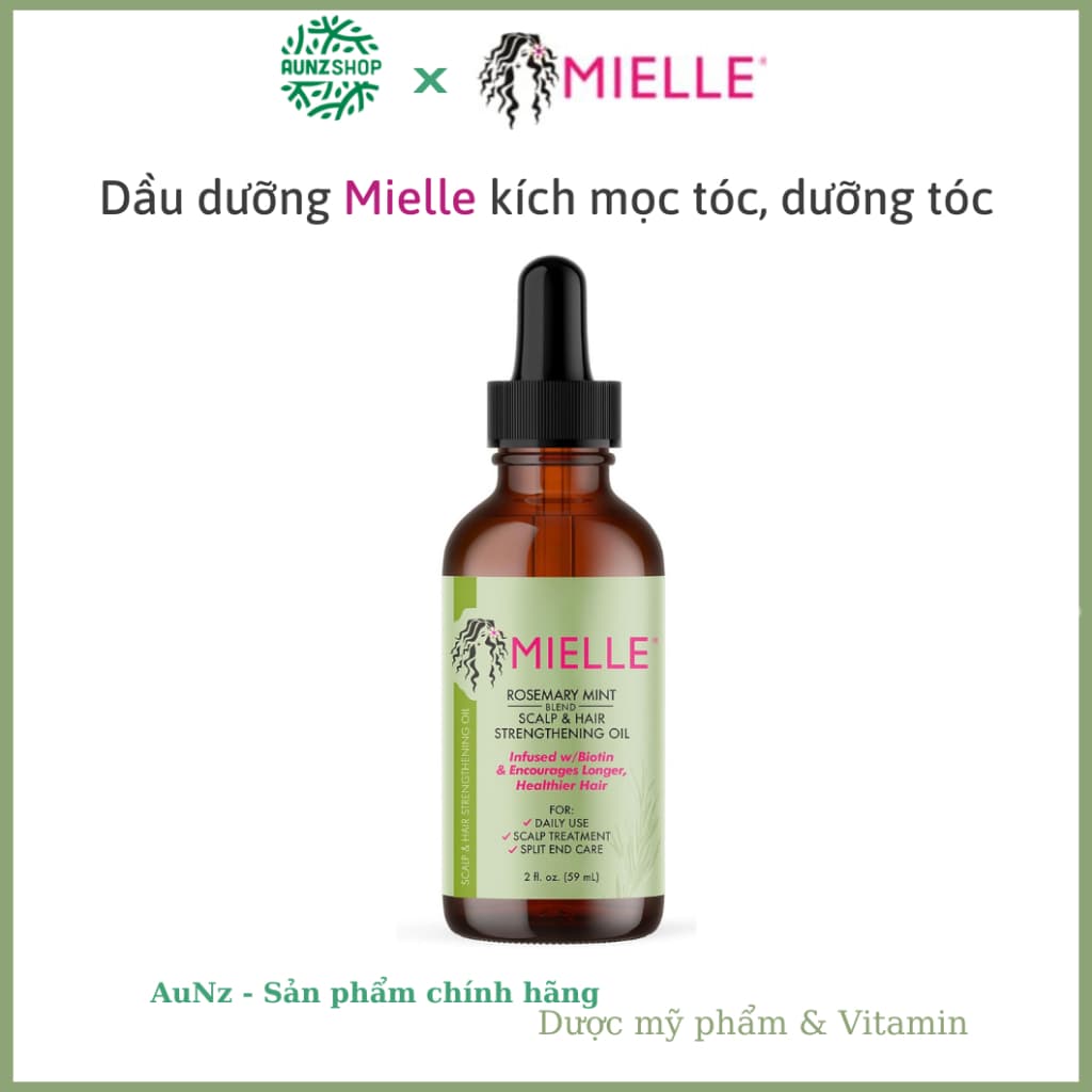 Dầu dưỡng Mielle kích mọc tóc và dưỡng tóc 59ml