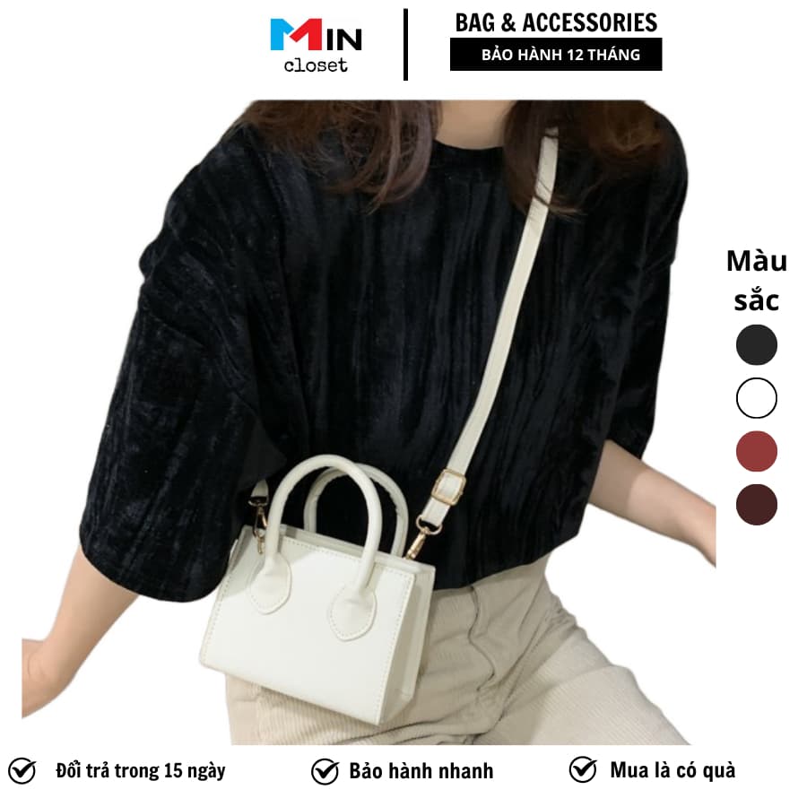 Túi Xách Nữ Mini Đeo Chéo, Hàng Quảng Châu Siêu Hot TD09