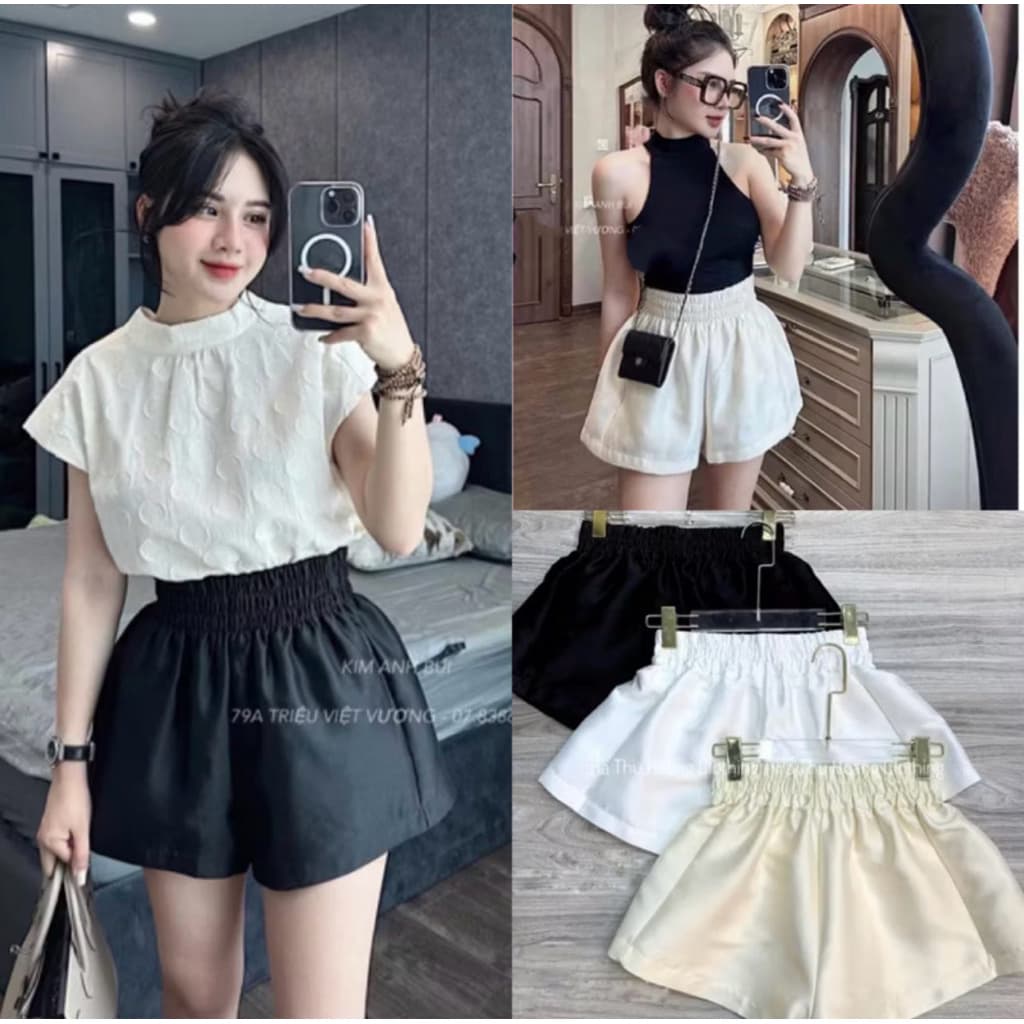 Quần Phồng Tacta ,Quần Short Đùi Nữ