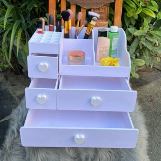 kệ đựng mỹ phẩm MAX PLUS 35cm nhiều màu , tủ đựng mỹ phẩm , hộp đựng đồ trang điểm , tủ đựng đồ trang điểm