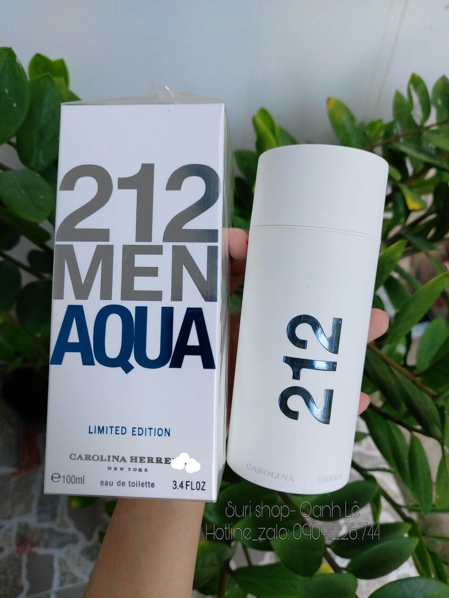 Nước hoa nam mùa hè 212 Men Aqua huơng thơm tươi mát đầy nam tính