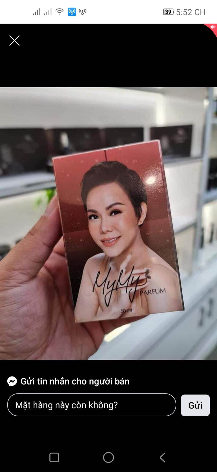 Nước hoa nữ hương thơm quyến rũ lôi cuốn MyMy 2ml