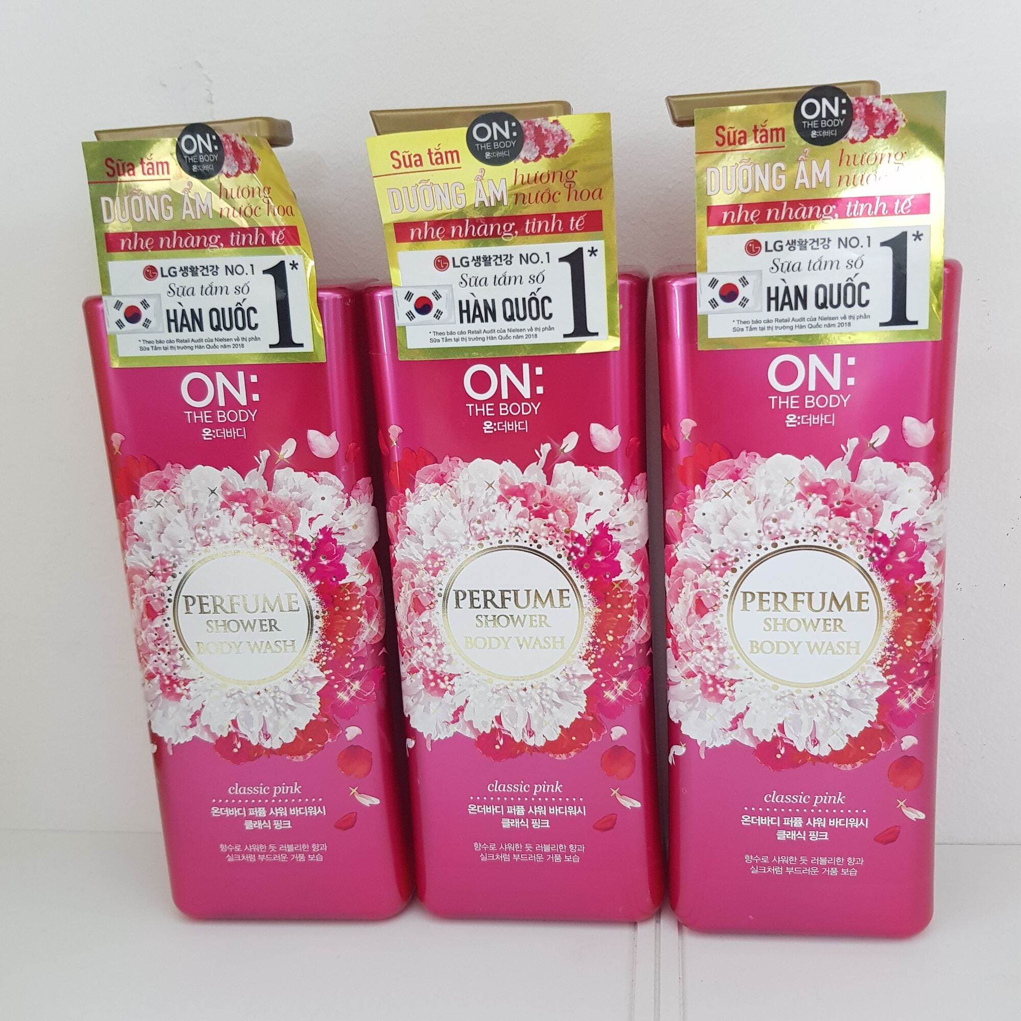 [HCM]Sữa tắm hương nước hoa dưỡng ẩm nhẹ nhàng tinh tế ON the body 500gr