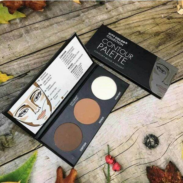 Bảng phấn tạo khối và highlight City Color Contour Effects