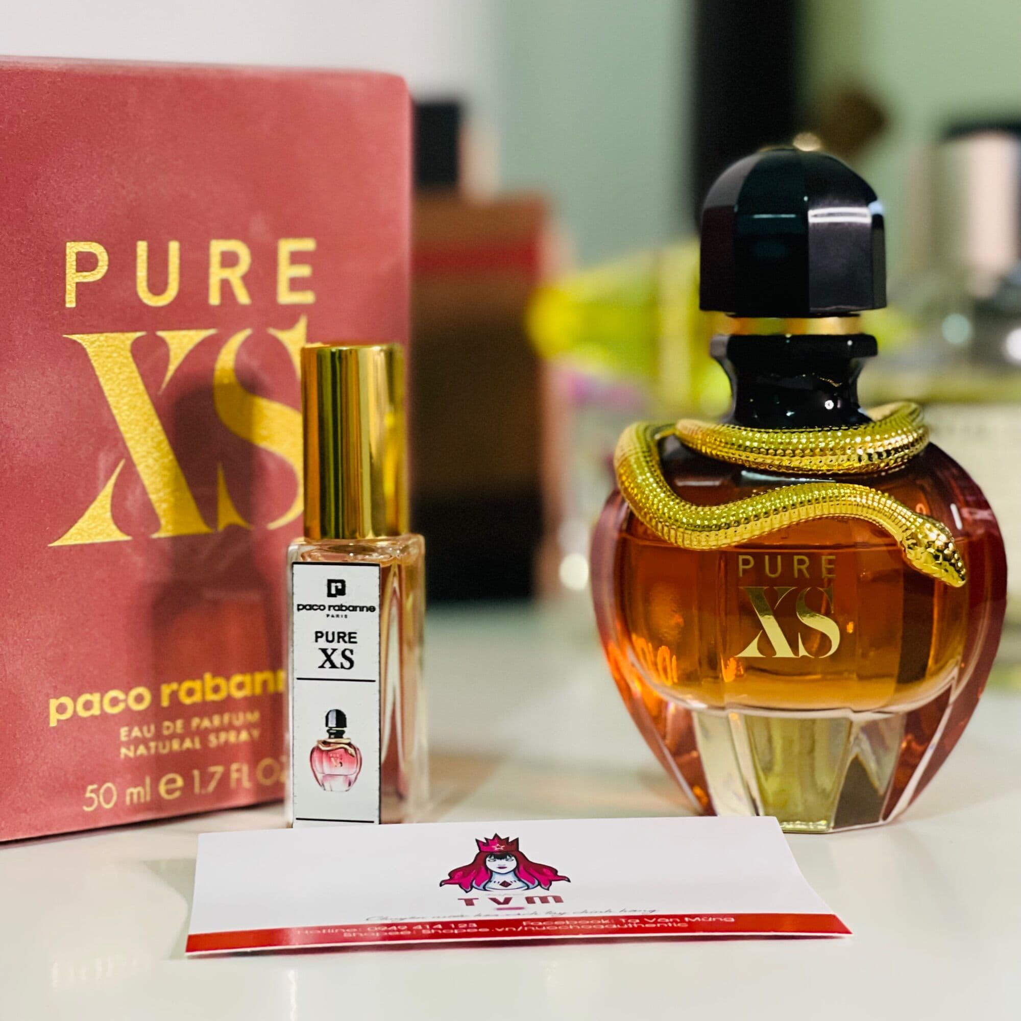 [Cam kết chính hãng] Nước Hoa Paco Rabanne Pure XS For Her EDP