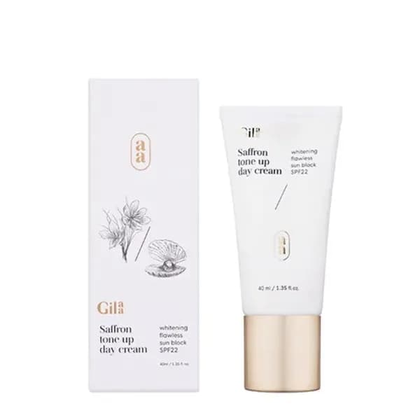 (Gift) Kem Dưỡng Da Ban Ngày Giúp Nâng Tông Chống Nắng GILAA SAFFRON TONE UP REPAIR DAY CREAM 40ml