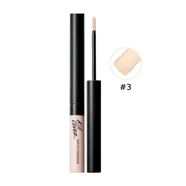 (Gift) Kem Che Khuyết Điểm Tự Nhiên CLIO KILL COVER AIRY-FIT CONCEALER 3g 3 LINEN