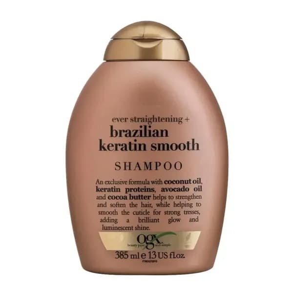 Dầu Gội Vào Nếp Suôn Mượt OGX BRAZILIAN KERATIN THERAPY SHAMPOO 385ML
