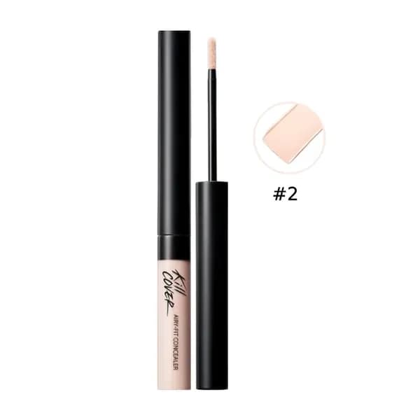 (Gift) Kem Che Khuyết Điểm Tự Nhiên CLIO KILL COVER AIRY-FIT CONCEALER 3g 2 LINGERIE