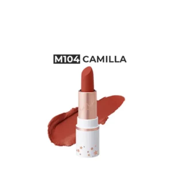 (Gift) Son Môi LIP PARADISE EFFORTLESS MATTE LIPSTICK MINI - M104 CAMILLA 1.2g