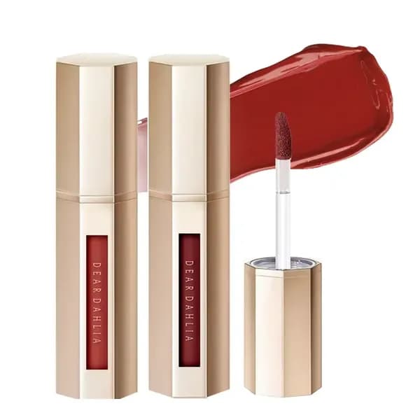 Son Kem Lì Mịn DEAR DAHLIA SENSUOUS MATTE LIP SUIT DELICATE LIQUID LIPSTICK 4ml