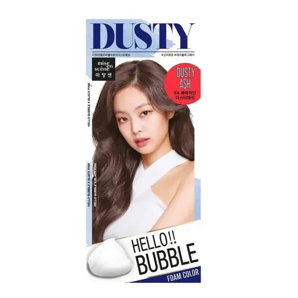 (Gift) Thuốc Nhuộm Tóc Dạng Bọt MISE EN SCENE HELLO BUBBLE 9B TWINKLE BLUE