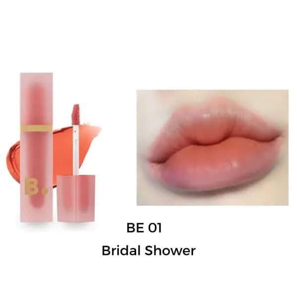 (Gift) Son Kem B.BY BANILA VELVET BLURRED VEIL LIP 4.5g BE01 Bridal Shower