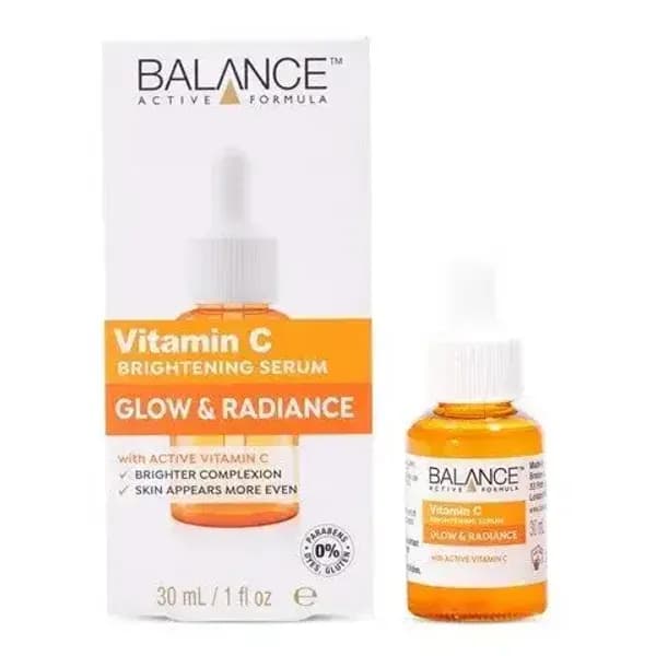 (Gift) Tinh Chất Sáng Da Mờ Thâm BALANCE ACTIVE FORMULAR VITAMIN C BRIGHTENING SERUM 30ML