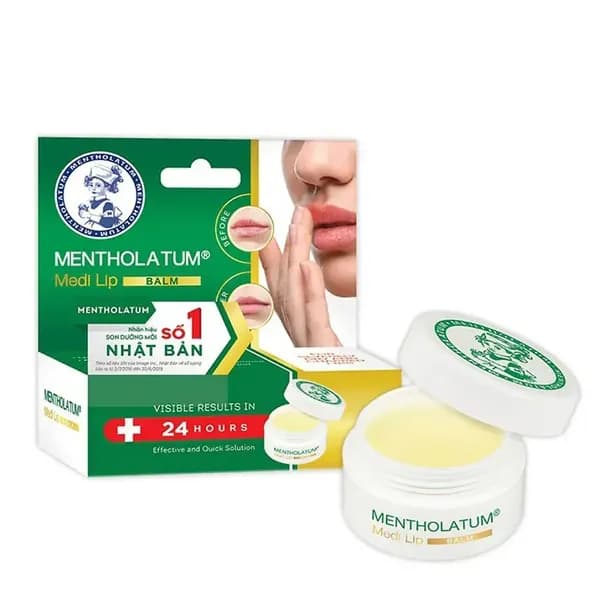 Son Dưỡng Môi Dạng Balm MENTHOLATUM MEDI LIP BALM 7g