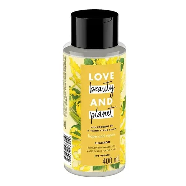 Dầu Gội Cho Tóc Hư Tổn LOVE BEAUTY&PLANET HOPE AND REPAIR SHAMPOO 400ML