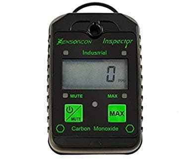 Sensorcon Industrial CO Carbon Monoxide Monitor with Visual, Audible and Vibrating Alerts, Waterproof