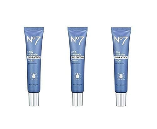 No7 Lift & Luminate Triple Action Serum - 1 ounce tube - Pack of 3