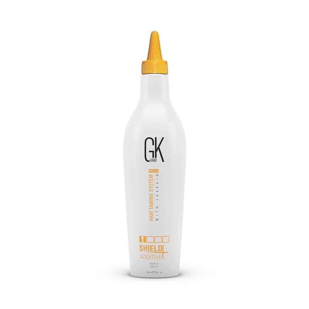 GK HAIR Global Keratin Shield Additive+ (22 Fl Oz/650ml) Hair Treatment Damage Repair and Bond Creator Color and UV/UVA Protection Unisex for Dry, ...