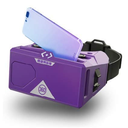 Merge VR Headset - Augmented Reality and Virtual Reality Headset, Play Educational Games and watch 360 Degree Videos, STEM Tool for Classroom and H...