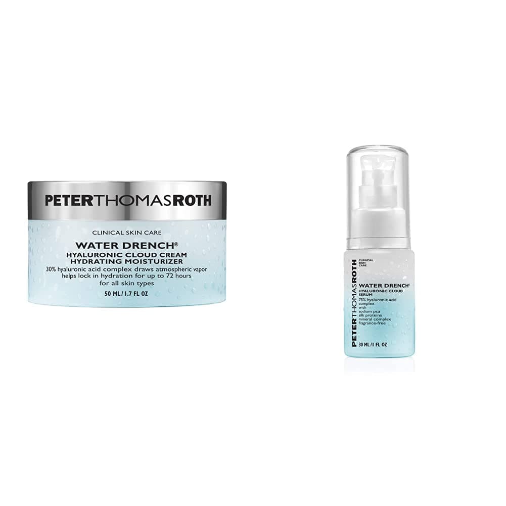Peter Thomas Roth | Water Drench Hyaluronic Cloud Cream | Hydrating Moisturizer for Face, Up to 72 Hours of Hydration for More Youthful-Looking Ski...
