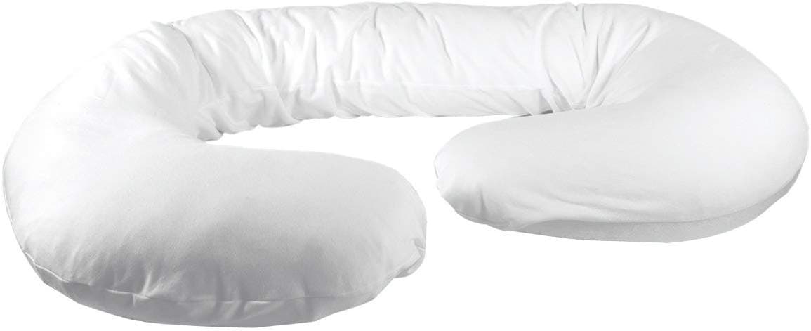 Betty Dain Stretch Jersey Pregnancy / Maternity Pillowcase C-Shape Compatible, 100% Cotton Stretch Jersey, Dual Zippers and Stretch Fabric, Machine...