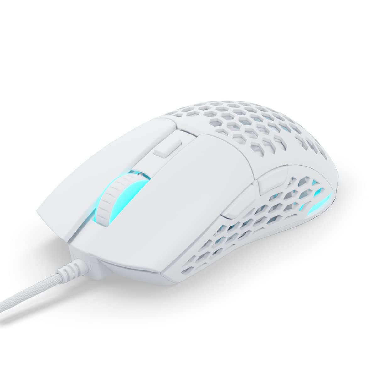 Pwnage Ultra Custom Symm 2 RGB Gaming Mouse - Esports Pro Gamer Flawless Professional PMW3389 Optical Sensor 16,000 DPI - Flexible Paracord Cable -...